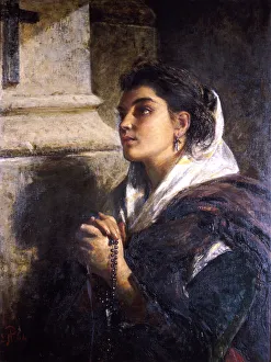 Devout Prints: Faith, 1864. Artist: John Phillip
