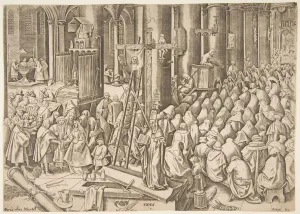 Galle Prints: Faith (Fides) from The Virtues, ca. 1559-60. Creator: Philip Galle