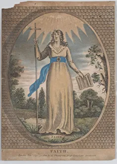 Faith, September 30, 1800. September 30, 1800. Creator: Anon
