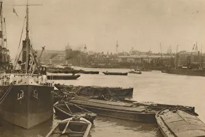 Faithful Ships That Serve Londons Need: The Pool from Custom House to Billingsgate, c1935 Faithful Ships That Serve Londons Need: The Pool from Custom House to Billingsgate, c1935