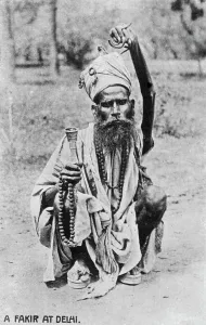 Deformed Prints: A Fakir at Delhi, 20th century