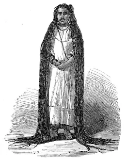 Sadu Prints: Fakir, or Mussulman saint, of Hoshungabad, Central India, 1864. Creator: Unknown
