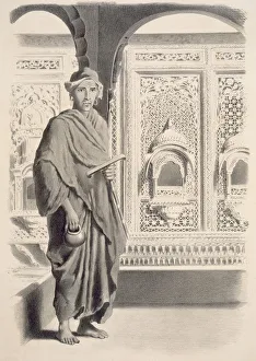 Arabesques Gallery: A Fakir of Rajpootana, pub. 1858. Creator: A. Soltykoff (1806?1859)