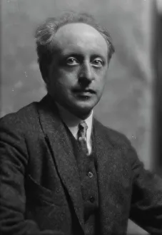 Falck, Mr. Edward, portrait photograph, 1915 Mar. 18. Creator: Arnold Genthe