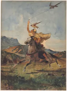 The Falconer. Creator: Eugene Fromentin (French, 1820-1876)