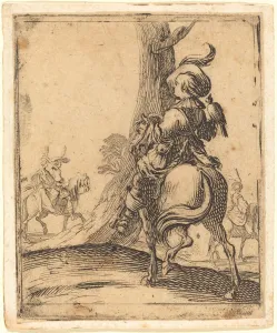 Falcon Collection: The Falconer. Creator: Jacques Callot