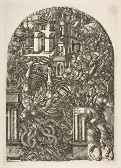 The Fall of Babylon, from the Apocalypse.n.d. Creator: Jean Duvet