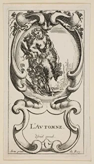 The Metropolitan Mus Prints: Fall (L Automne), from The Four Seasons, ca. 1641. Creator: Stefano della Bella