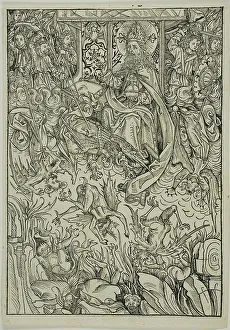 Underworld Prints: The Fall of Lucifer and the Rebel Angels (verso); The Gathering of the Angels (recto)