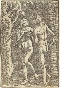 The Fall of Man, c. 1513. Creator: Albrecht Altdorfer