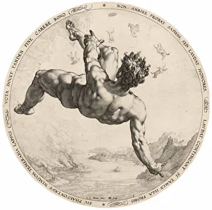 Phaeton Prints: The fall of Phaeton, 1588