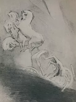 The Fall of Phaeton, late 19th century, (1946). Artist: Odilon Redon