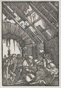 The Fall and Redemption of Man: The Adoration of the Magi, c. 1515. Creator: Albrecht Altdorfer