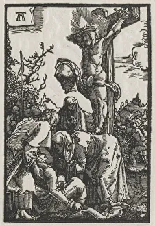 Albrecht Altdorfer German Prints: The Fall and Redemption of Man: Christ on the Cross
