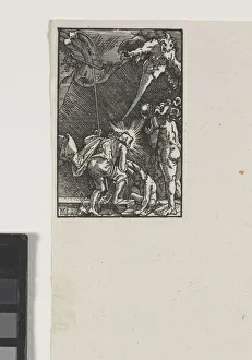 Albrecht Altdorfer German Prints: The Fall and Redemption of Man: Christ Descending into Hell