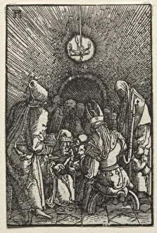 The Fall and Redemption of Man: The Circumcision, c. 1515. Creator: Albrecht Altdorfer (German, c