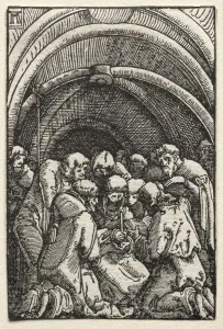 Albrecht Altdorfer German Prints: The Fall and Redemption of Man: The Death of the Virgin