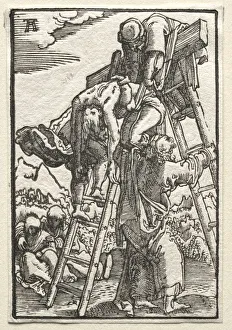 The Fall and Redemption of Man: Descent from the Cross, c. 1515. Creator: Albrecht Altdorfer