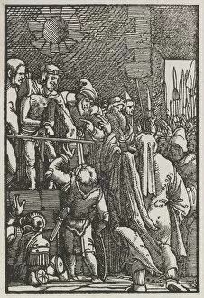 Albrecht Altdorfer Gallery: The Fall and Redemption of Man: Ecco Homo, c. 1515. Creator: Albrecht Altdorfer (German, c