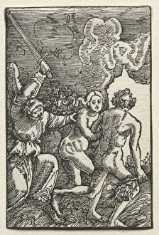 Albrecht Altdorfer German Prints: The Fall and Redemption of Man: The Expulsion from Eden
