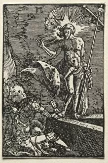 Albrecht Altdorfer Gallery: The Fall and Redemption of Man: The Resurrection, c. 1515. Creator: Albrecht Altdorfer (German, c)