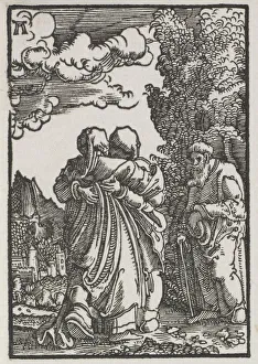 The Fall and Redemption of Man: The Visitation, c. 1515. Creator: Albrecht Altdorfer (German, c
