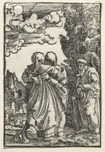 Albrecht Altdorfer German Prints: The Fall and Redemption of Man: The Visitation