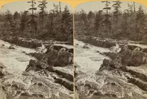 Down through the Falls, 1889. Creator: Henry Hamilton Bennett