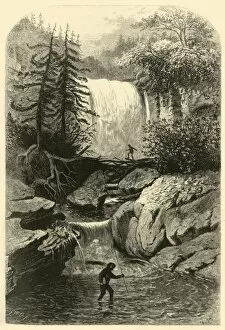 Falls of the Blackwater, 1872. Creator: Frederick William Quartley
