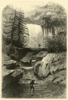 Frederick William Prints: Falls of the Blackwater, 1872. Creator: Frederick William Quartley