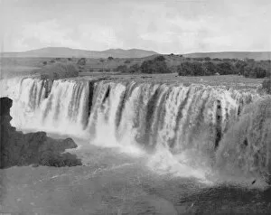 Colonial Portfolio Gallery: The Falls of Juanacatlau, 19th century