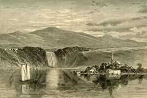 Falls of Montmorency, 1874. Creator: W. Roberts
