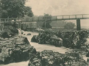 River Wharfe Prints: Falls of the Wharfe, 1902