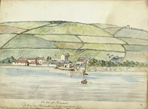 Brandes Jan Prints: Falmouth quay, 1778. Creator: Jan Brandes