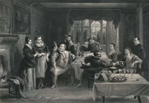 Charles Robert Gallery: Falstaff and his Friends (The Merry Wives of Windsor), c1870. Artist: W Greatbatch
