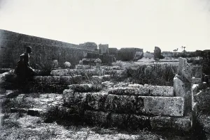 Overgrown Prints: Famagusta, Cyprus, 1981 (from a negative of 1878). Creator: John Thomson