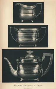 Charles Wright Collection: The Fame Tea Service at Lloyd s, c1804, (1928)