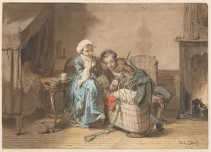 Crib Prints: Family, 1831-1899. Creator: David Joseph Bles