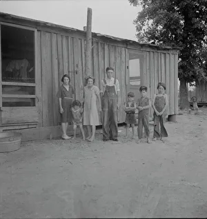 Denim Prints: Part of a family of ten children who live and farm in the area