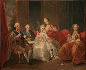 Charpentier Gallery: The Family of the Duke of Penthievre, also known as The Cup of Chocolate, 1768