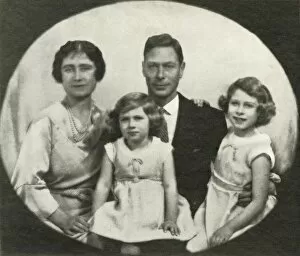 Albert Frederick Of Wales Gallery: A Family Group, c1933, (1937). Creator: Unknown