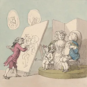 A Family Piece, March 1, 1803. March 1, 1803. Creator: Thomas Rowlandson