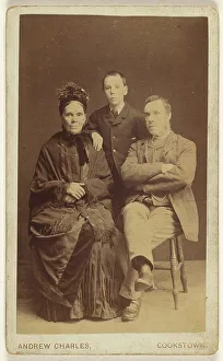 Grandmother Prints: Family portrait, 1860s. Creator: Andrew Charles