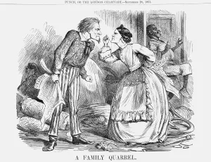 Confederacy Prints: A Family Quarrel, 1861