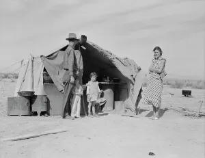 Displacement Prints: Family of four to be returned to Oklahoma by the Relief Administration