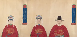 Handscroll Prints: Family Scroll of Several Generations. Creator: Unknown