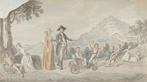 Go Cart Prints: The Family of Sir James Hunter Blair, 1st Baronet (1741-1787), ca. 1785