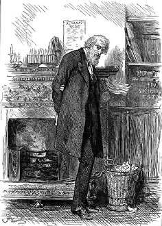 Legal Document Prints: The Family Solicitor, 1880. Creator: Joseph Swain