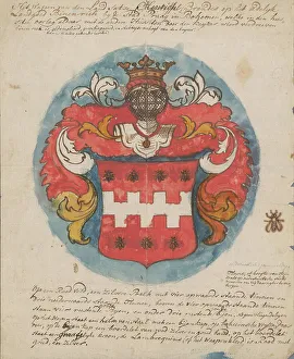 Brandes Jan Prints: Family tree of Henrich Brandes, c.1760-c.1790. Creator: Jan Brandes