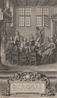 Diepenbeeck Abraham Jansz Van Prints: The Family of William Cavendish, Marquess of Newcastle-upon-Tyne, 1656. 1656